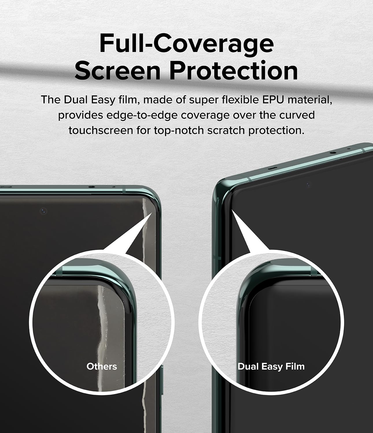 Ringke Oneplus 12 Dual Easy Film Screen Protector - 2 Pack, W Installation Jig