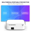 Android Projector |500ANSI Lumens/Screen Size 220 inch|Native 1080P Full HD|Bluetooth Wifi Projector 4K Supports Video Projectors