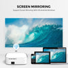 Android Projector |500ANSI Lumens/Screen Size 220 inch|Native 1080P Full HD|Bluetooth Wifi Projector 4K Supports Video Projectors