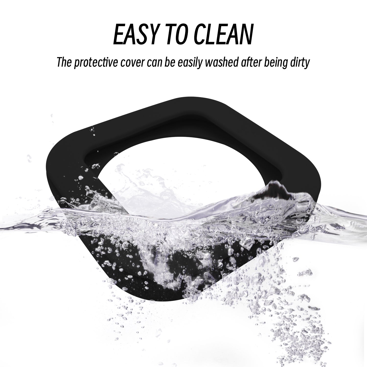 Silicone Case for 2022 Apple TV 4K Wi-Fi TV Box Remote Cover- CYAN