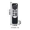 Silicone Case for 2022 Apple TV 4K Wi-Fi TV Box Remote Cover- White