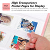 256 Pockets Photo Album for Fujifilm Instax Mini Camera | Leather Cover Photo Album | Instax Mini 12 11 9 40 90 8 7 Evo LiPlay Instant Camera | 2x3 Photo Album Book | Pink