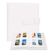 256 Pockets Photo Album for Fujifilm Instax Mini Camera | Leather Cover Photo Album | Instax Mini 12 11 9 40 90 8 7 Evo LiPlay Instant Camera | 2x3 Photo Album Book | White