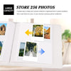256 Pockets Photo Album for Fujifilm Instax Mini Camera | Leather Cover Photo Album | Instax Mini 12 11 9 40 90 8 7 Evo LiPlay Instant Camera | 2x3 Photo Album Book | White