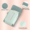 Fujifilm Instax Mini Link 3 Printer PU Leather Case |Carrying Case Accessories with Adjustable Shoulder Strap | Green