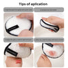 Pack of 5 - Reusable Makeup Remover Pads Washable Microfiber Remover Facial Cleansing Puffs