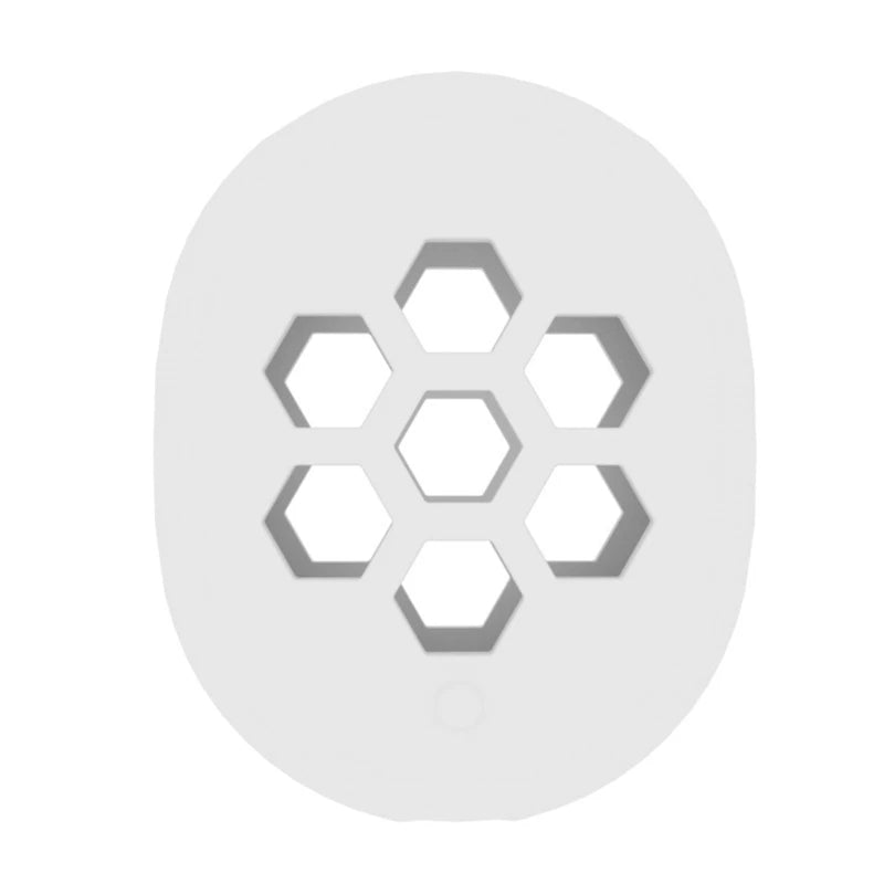 Silicone Case Protective Cover Compatible with Google Chromecast TV 2020 TV BOX , Anti-Slip Shockproof TV Set Top Box Sleeve Cover - White