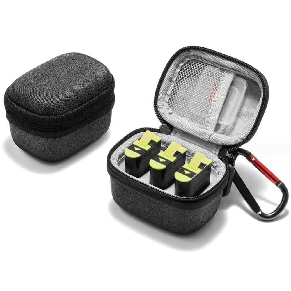 Mini Storage Carrying Case for GoPro Hero 13, 12, 11, 10, 9, 8, 7, 6, 5 | Portable Hard Travel Case with Battery Storage | Protective and Easy Carrying