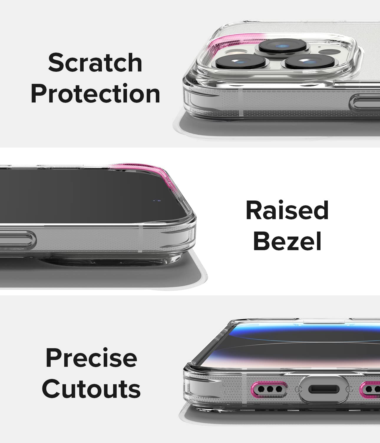 iPhone 14 Pro Case | Fusion Series | Matte Clear