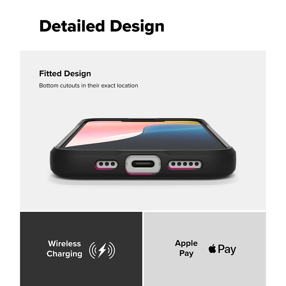 iPhone 16e Case Cover | Onyx Series | Black