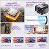 BEAM Smart Projector | 30000 Lumens | Android 12.0 | Full HD 1080P | 4K Support | Auto Focus | Dustproof LCD | 2G+32G | Screen Mirroring | 300'' Display