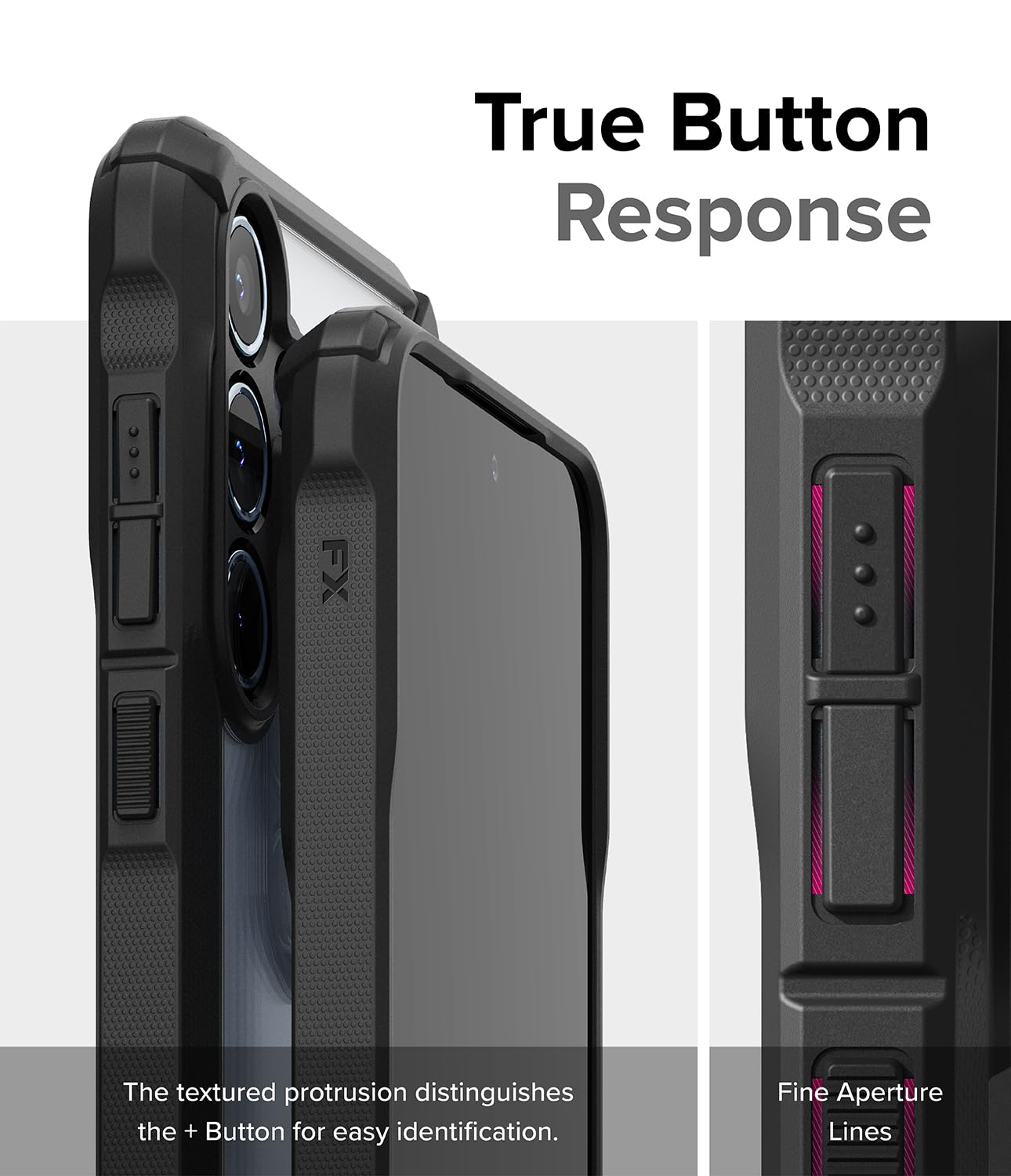 Ringke Samsung Galaxy A55 5G Fusion X Series Case Cover - Black