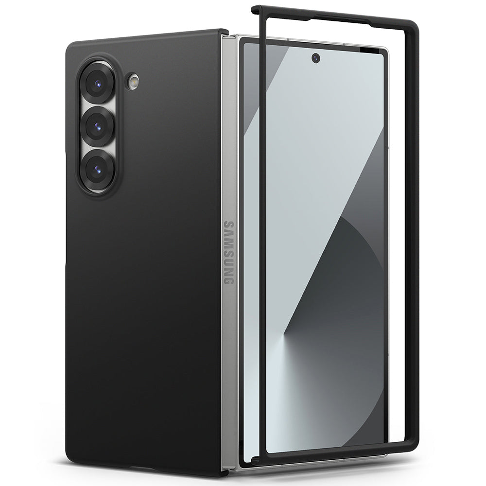 Samsung Galaxy Z Fold 6 Case Cover | Slim Magnetic Series | Black