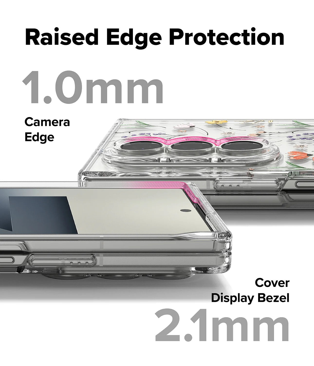 Samsung Galaxy Z Fold 7 Case| Fusion Design Series |Dry Flowers