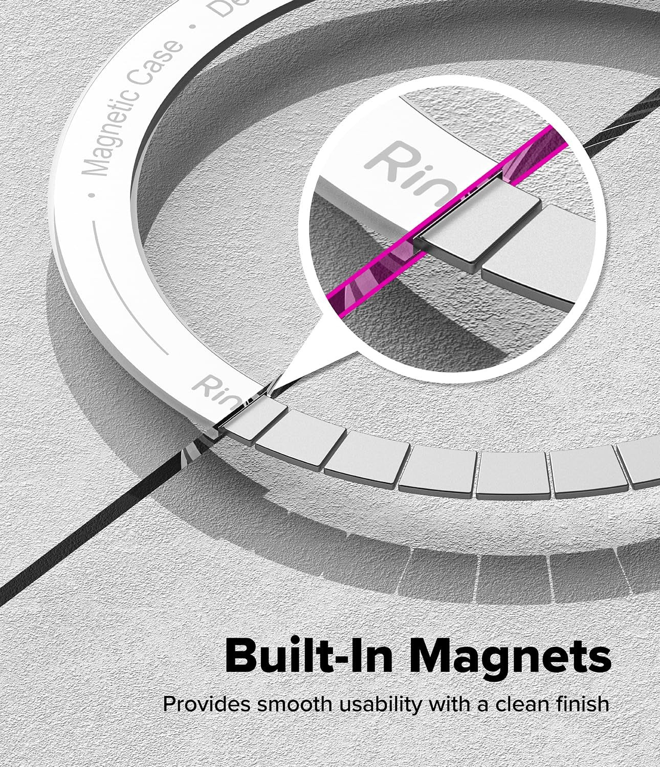 Samsung Galaxy Z Fold 7 Case| Fusion Magnetic Series |Clear