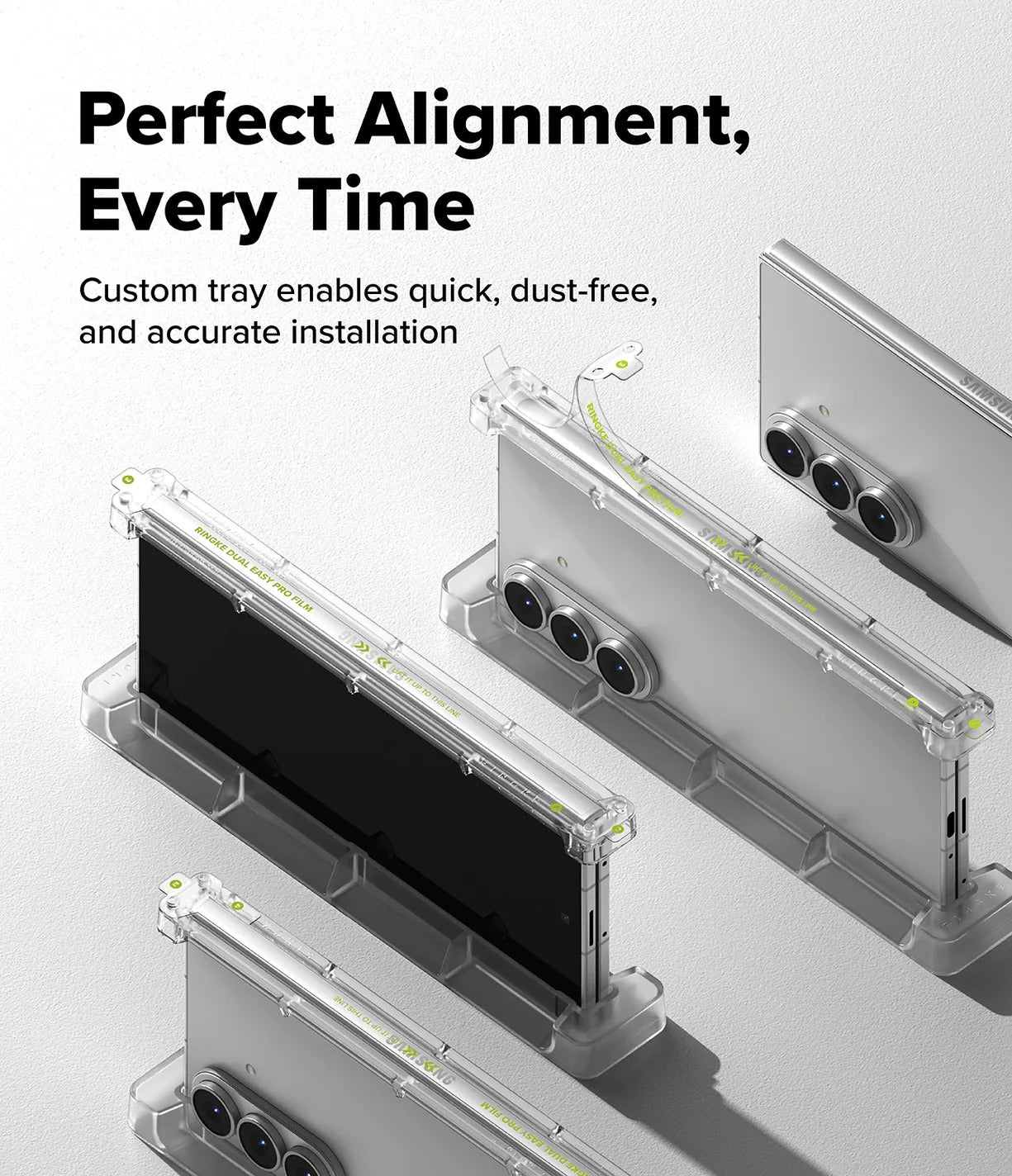 Samsung Galaxy Z Fold 7  Hinge Dual Easy Pro Film Screen Protector