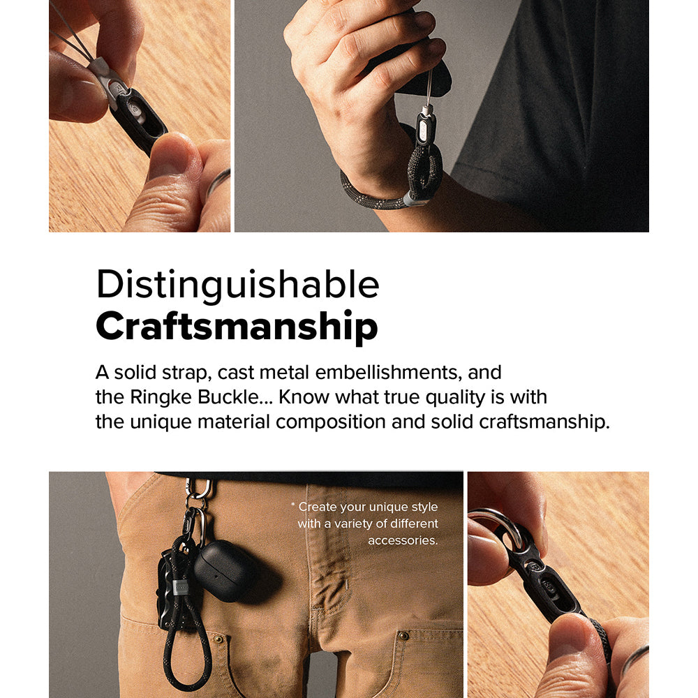 Rope Hand Strap | Rope Hand Strap | Black