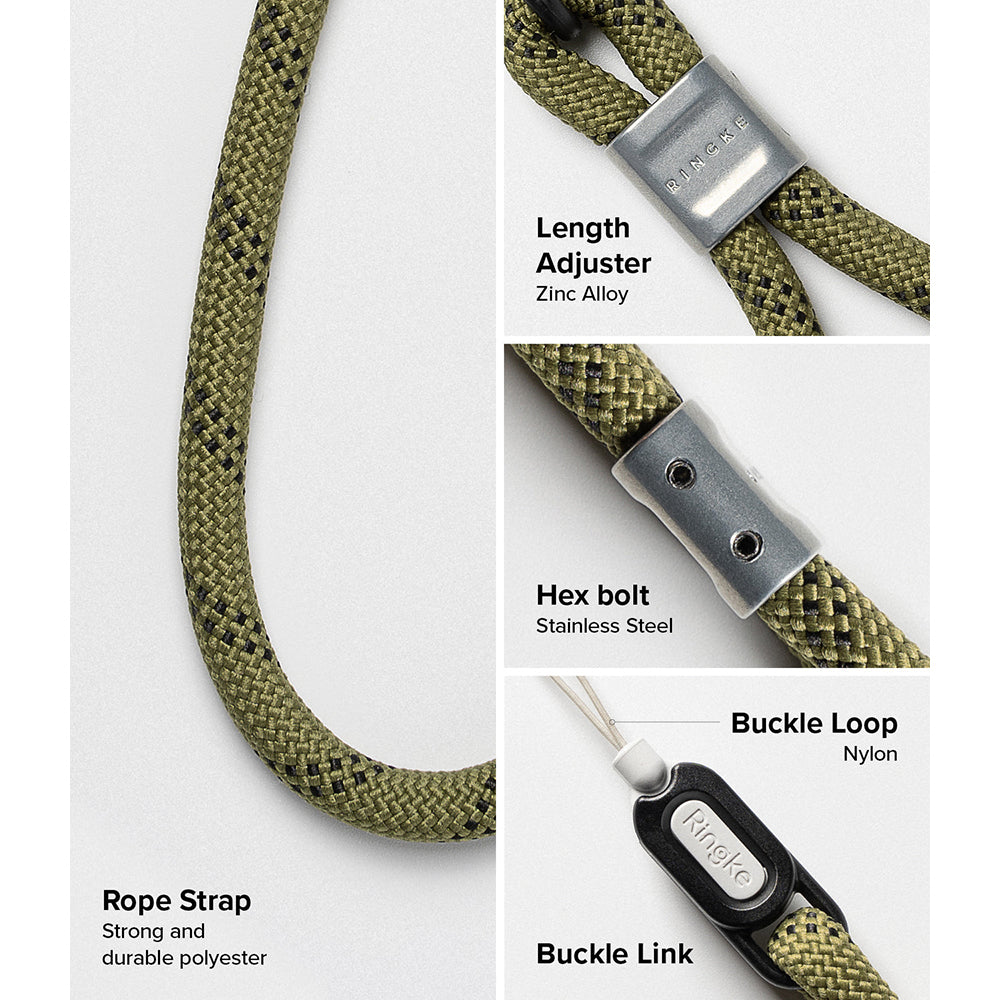 Rope Hand Strap | Rope Hand Strap | Olive Green