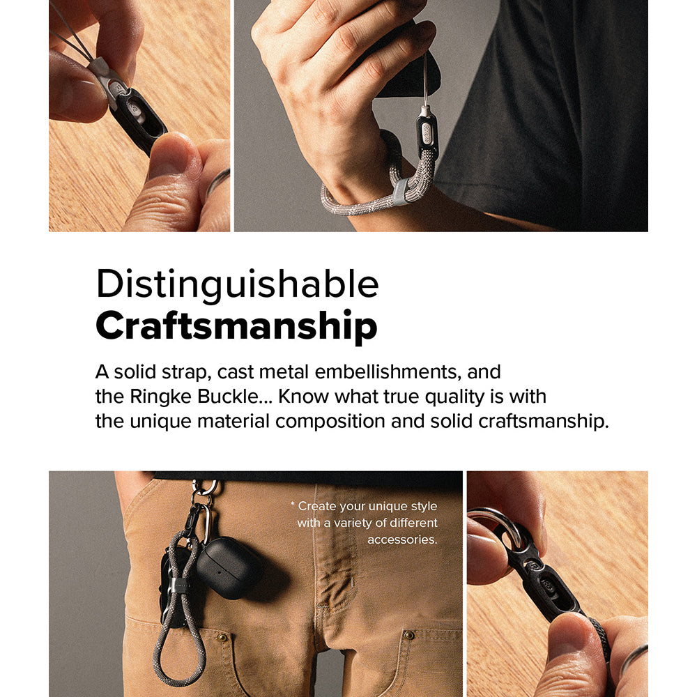 Rope Hand Strap | Rope Hand Strap | Gray