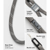 Rope Hand Strap | Rope Hand Strap | Gray