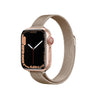 Apple Watch 42mm / 44mm / 45mm / 49mm | Slim Milanese Loop Watch Band Strap | Classic Gold