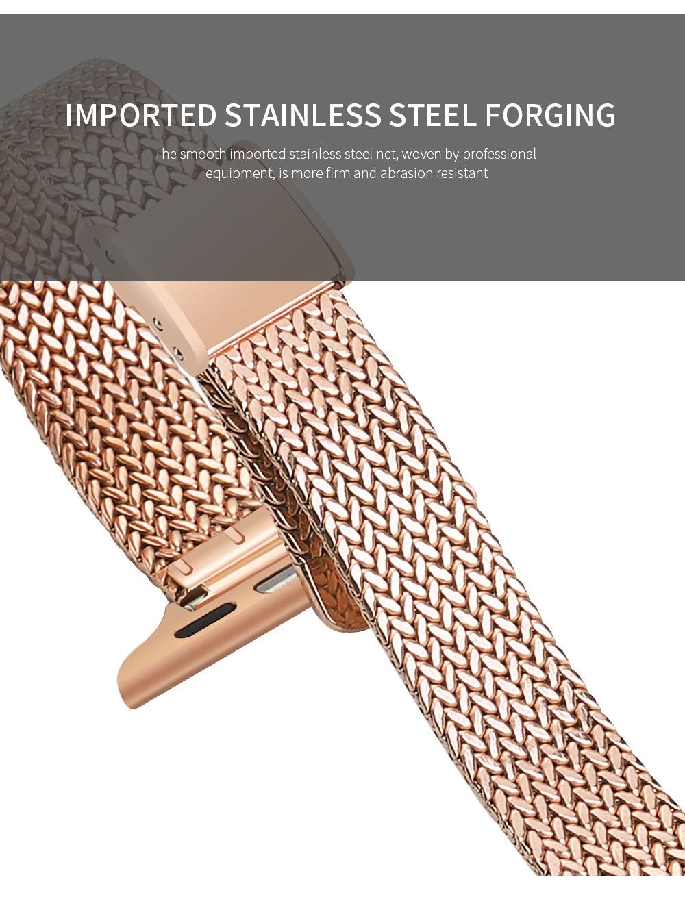 Thin Narrow Slim Metal Straps for Apple Watch Series 10  Ultra 2  8 Ultra  9  8  7  6 -Sliver/Rose Gold
