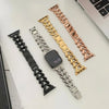 Metal Straps For Apple watch Band 38mm 40mm 41mm | Jewelry Herringbone Design - Rose Gold