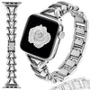 Metal Straps For Apple watch Band 38mm 40mm 41mm | Jewelry Herringbone Design - Silver