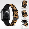 Silicone Bands For Apple Watch Straps 38mm 40mm 41mm Women Men -Leopard Print