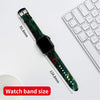 Silicone Bands For Apple Watch Straps 38mm 40mm 41mm Women Men -Green Marble