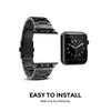 Apple Watch Ultra 49mm / 45mm / 44mm / 42mm | Metal Straps | Black & Silver