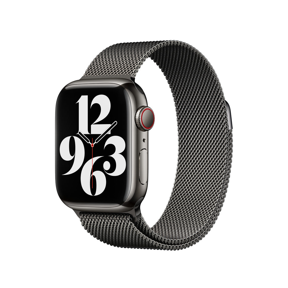 Apple Watch Ultra 49mm / 45mm / 44mm / 42mm | Milanese Loop Metal Watch Band| Black