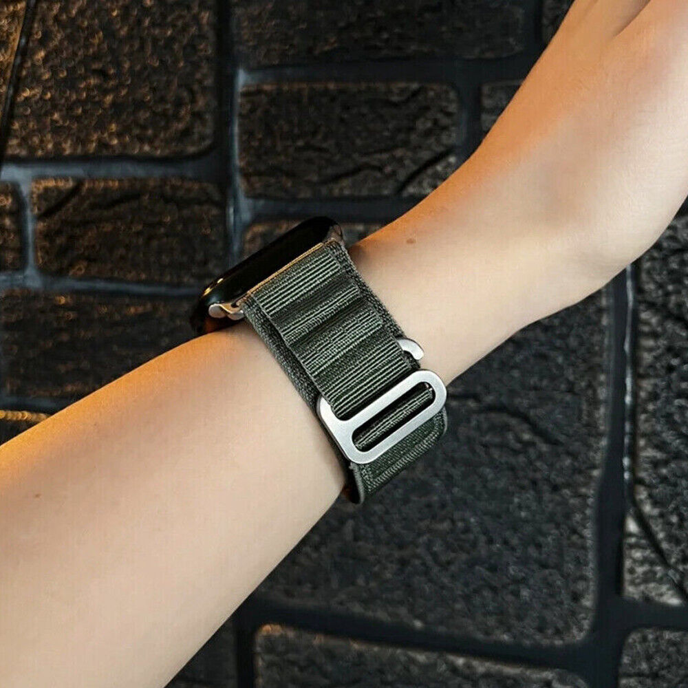 Apple Watch Ultra 49mm / 45mm / 44mm / 42mm | Alpine Loop Watch Band Strap | Green
