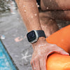 Apple Watch Band 49mm 45mm 44mm 42mm for Men | Magnetic Sport Band | Black/Orange