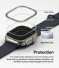 Apple Watch Ultra 2 / 1 Screen Protector 49mm) and Case |Bezel Styling & Glass- 49-44