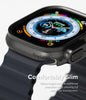 Ringke Apple Watch Ultra 2 / 1 Slim Slim Case Cover - Clear + Titanium Black