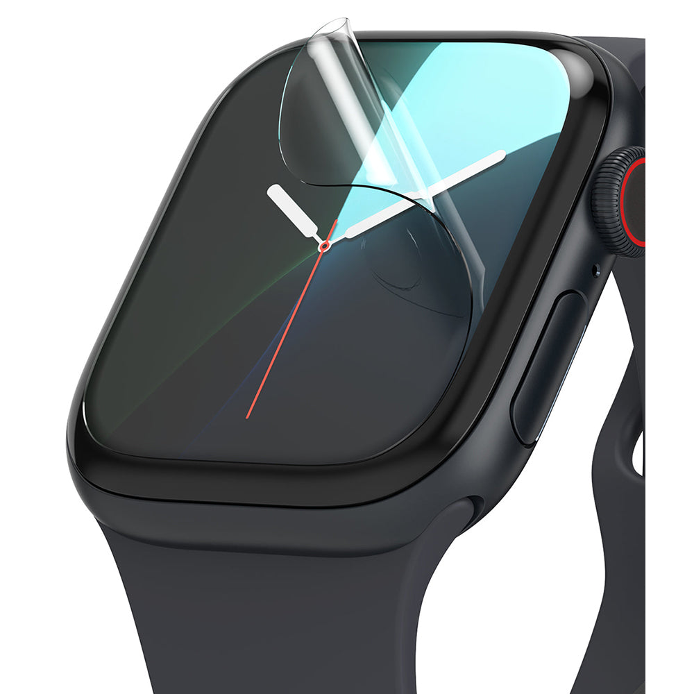 Dual Easy Film For Apple Watch 10 Series Screen Protector (42mm) | Premium Full Cover Film- 3 Pack