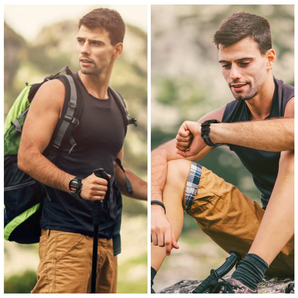 Silicone Bands For Garmin Fenix 7X | Fenix 6X | Fenix 5X | Fenix 5P | 5 Plus | Fenix 6X Pro | Fenix 3 - Green