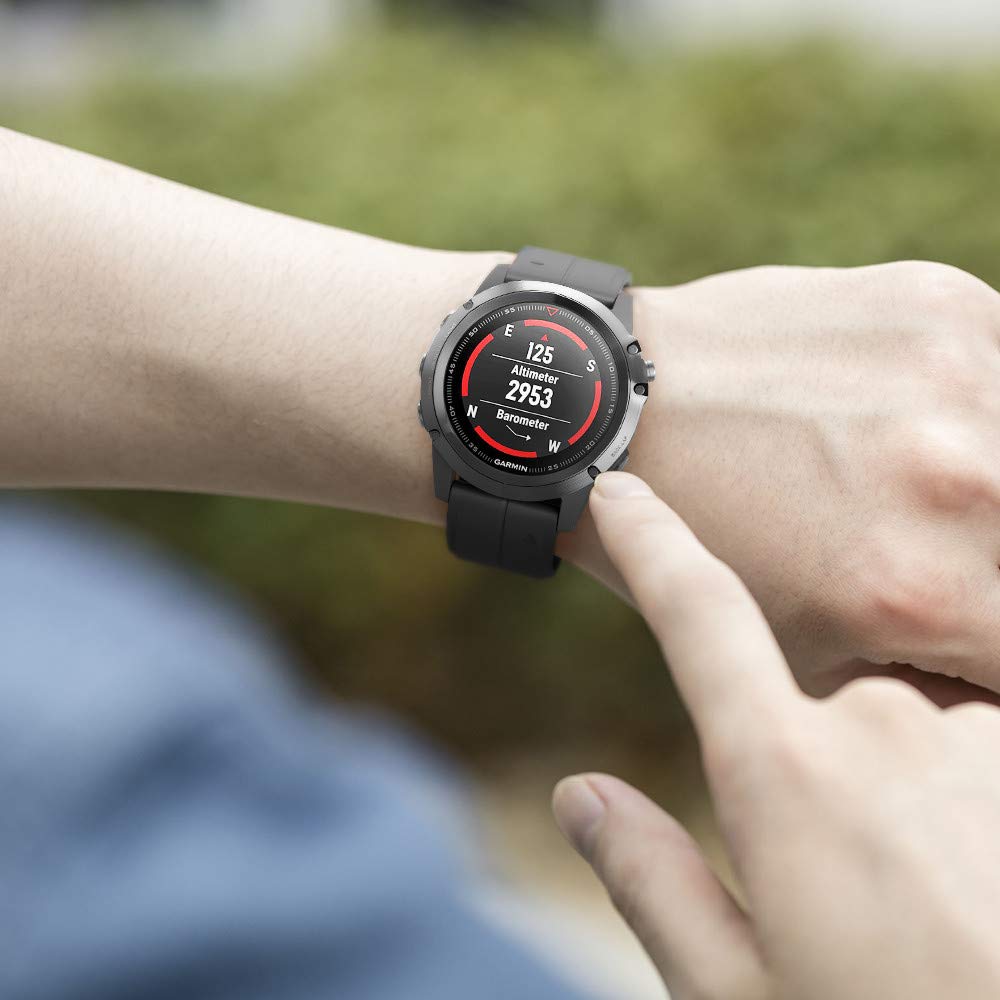 Silicone Bands For Garmin Fenix 7X | Fenix 6X | Fenix 5X | Fenix 5P | 5 Plus | Fenix 6X Pro | Fenix 3 - Green