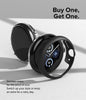 Ringke Google Pixel Watch Slim Case Cover - Clear + Matte Black