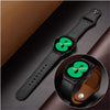 Samsung Galaxy Watch 4 40mm 44mm/Classic/Active 2 40mm 44mm/Galaxy Watch 3 41mm | Leather Wristband Strap | Dark Brown