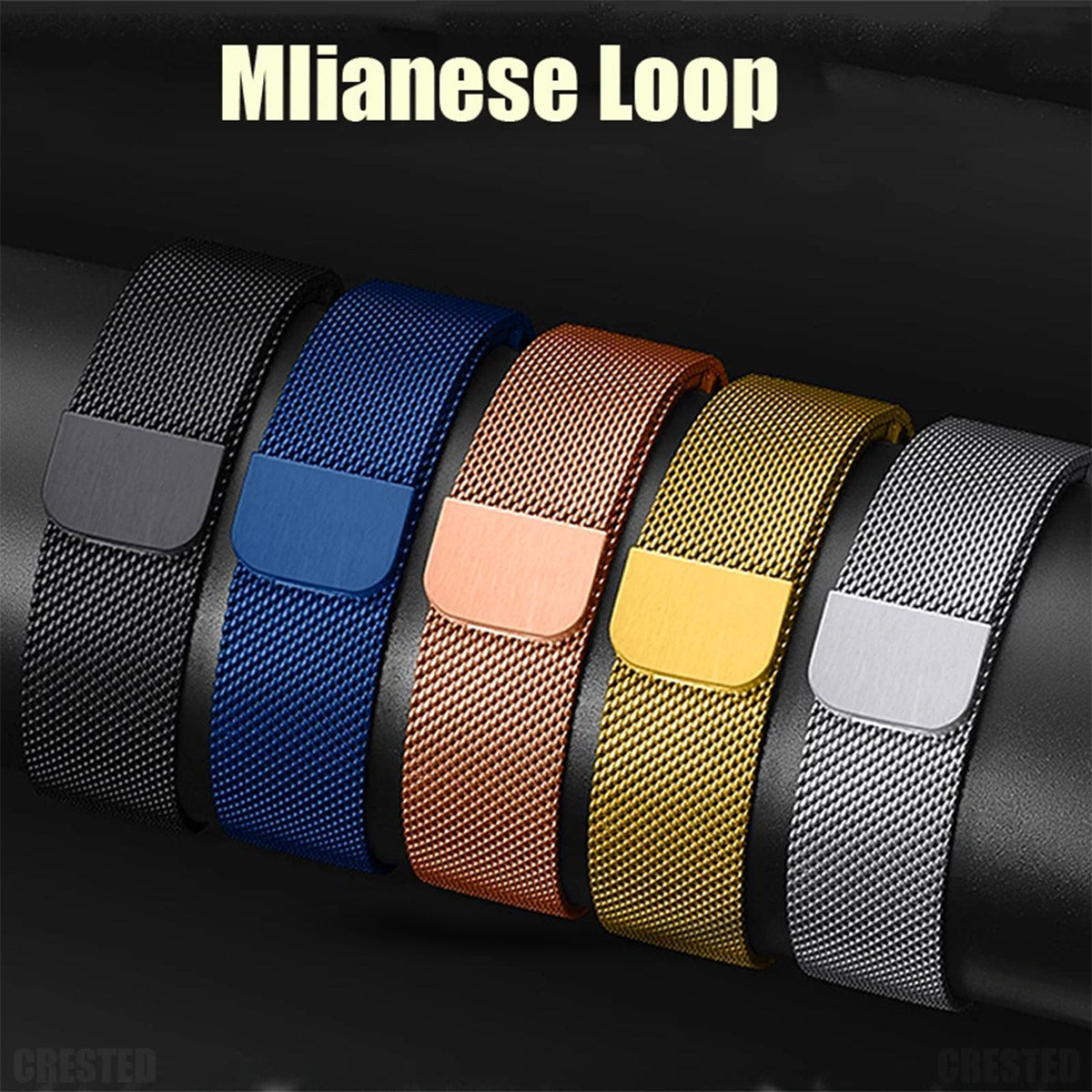 Samsung Galaxy Fit 3 | Milanese Loop Band | Space grey