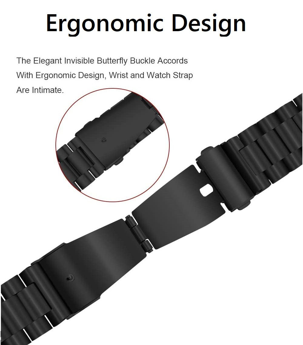 Metal Strap for Xiaomi Redmi Smart Band 2 -Rose Gold