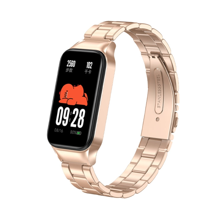 Metal Strap for Xiaomi Redmi Smart Band 2 -Rose Gold