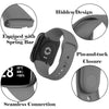 Redmi Watch 3 Active/Redmi Watch 3 Lite Band + Watch Case | Silicone Straps | Black/Dark Green/Dark Blue/Beige/Pink
