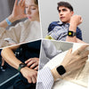 Redmi Watch 3 Active/Redmi Watch 3 Lite Band + Watch Case | Silicone Straps | Black/Dark Green/Dark Blue/Beige/Pink