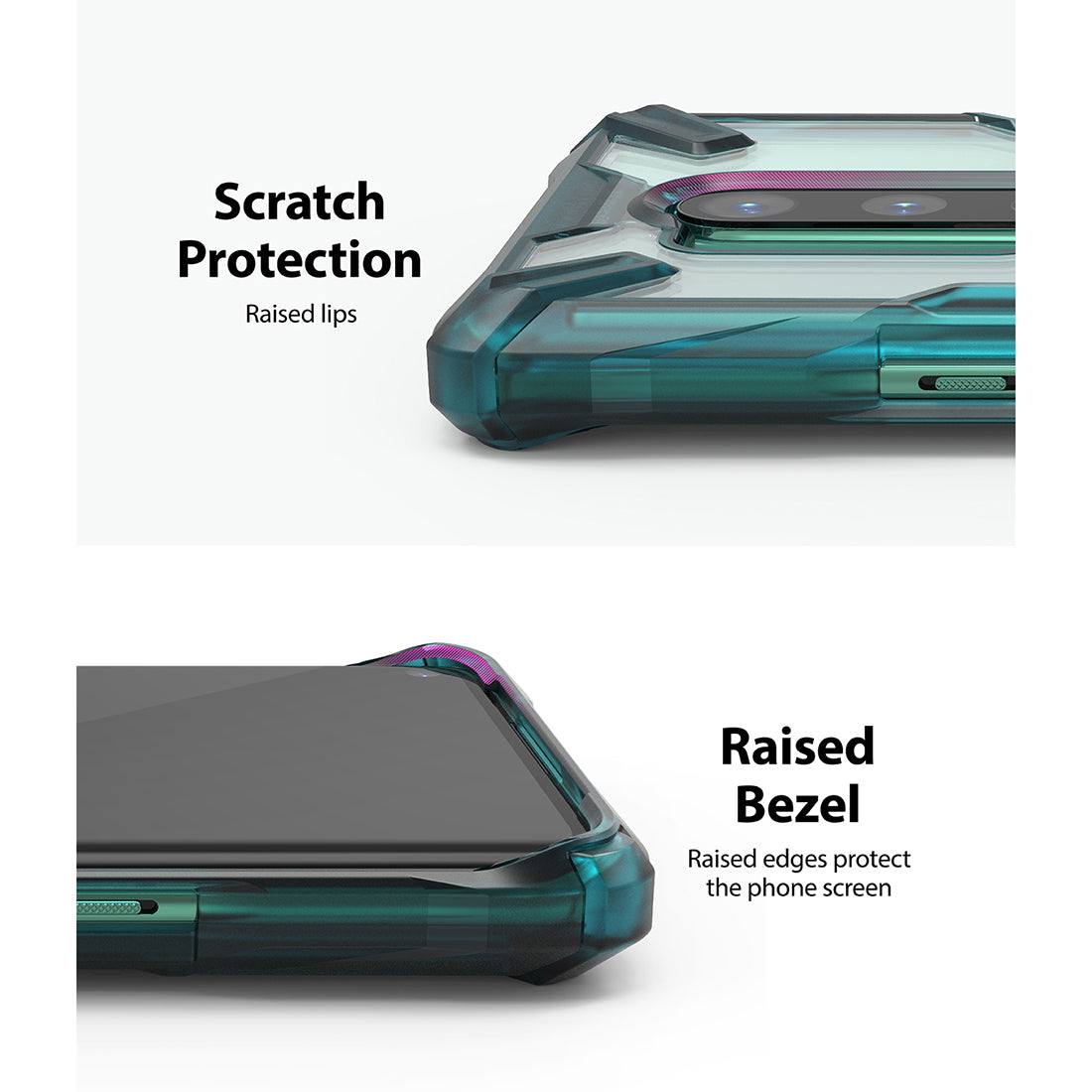 OnePlus 8 Pro Ringke Fusion X Case Green