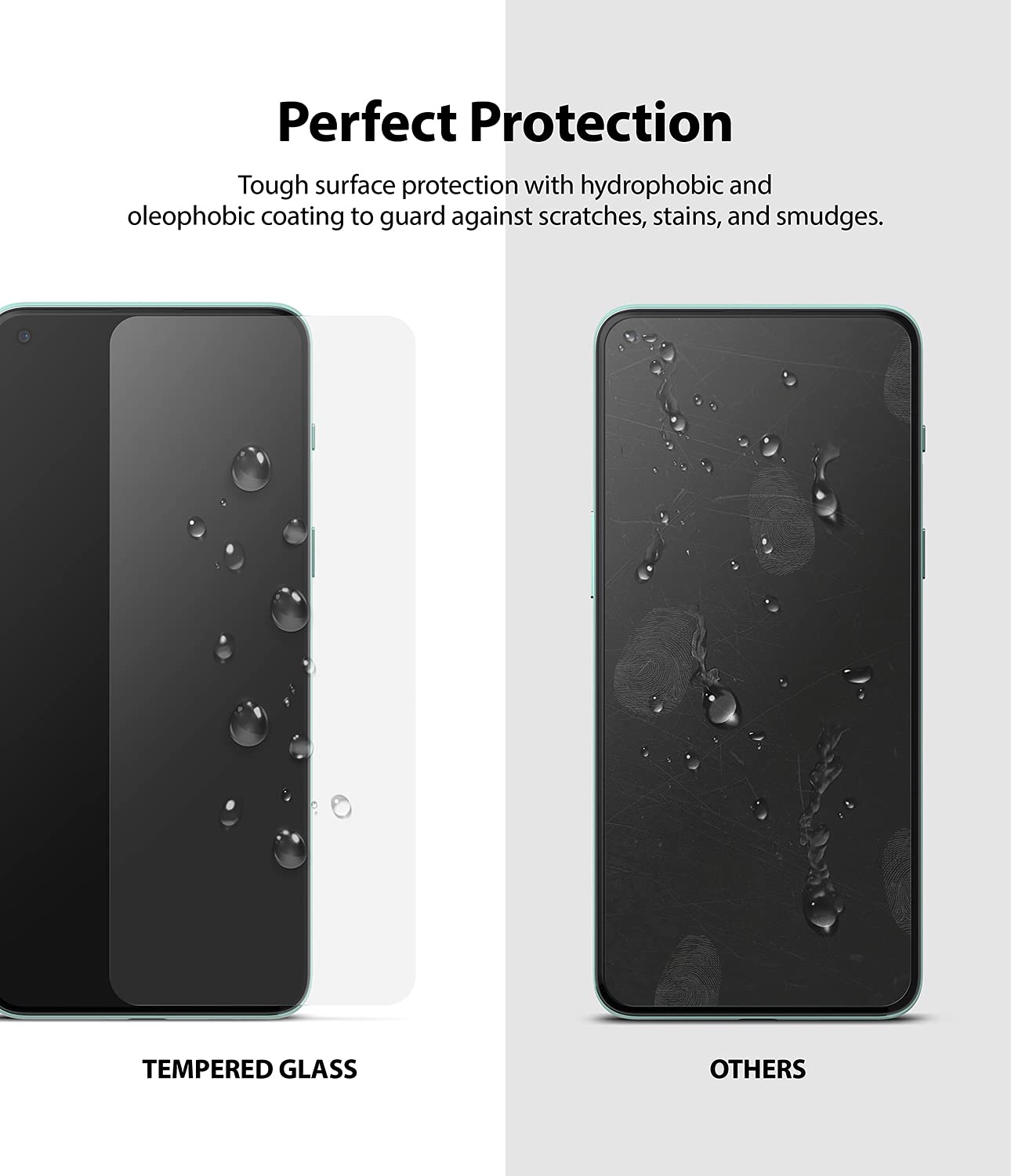 OnePlus Nord 2 / Nord CE 5G Screen Protector| Invisible Defender Full Coverage| 2 Pack