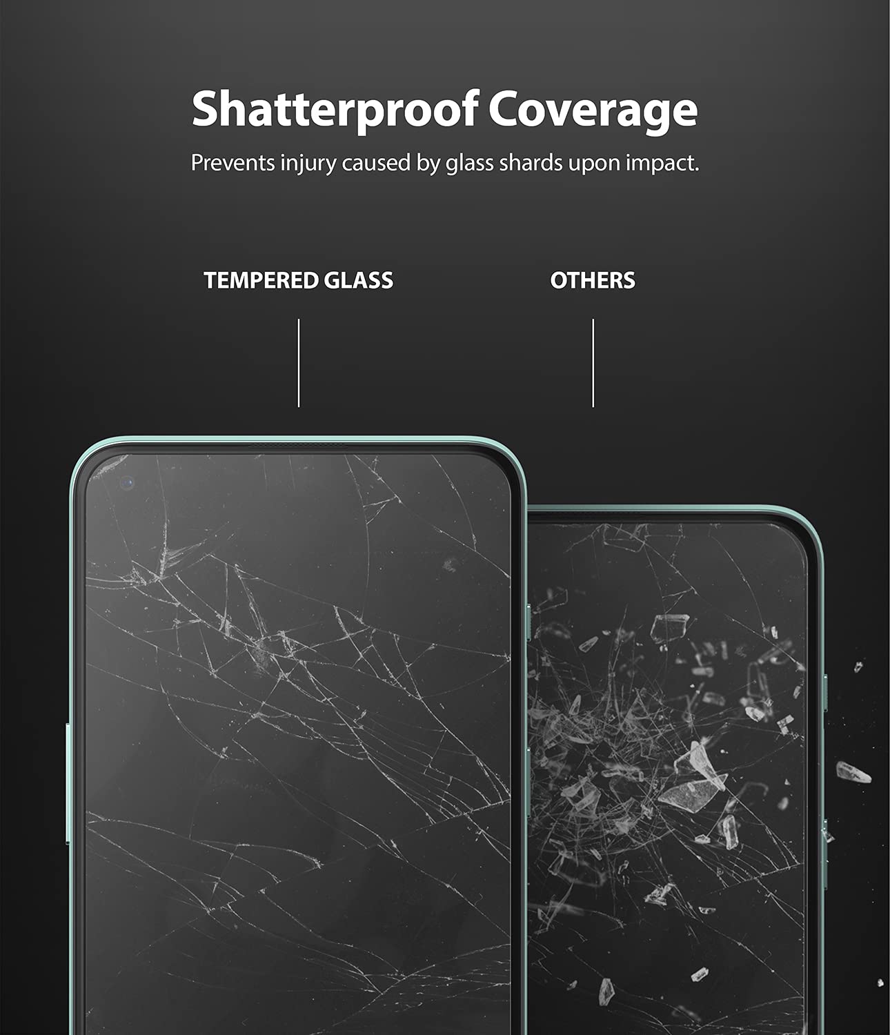 OnePlus Nord 2 / Nord CE 5G Screen Protector| Invisible Defender Full Coverage| 2 Pack