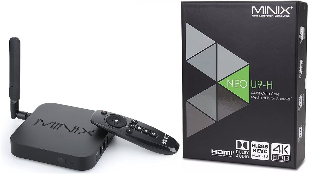 NEO U9-H Android PC TV Box 64-bit, S912 Octa-Core Media Hub Android 6.01 with 2GB RAM 16G ROM…